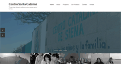 Desktop Screenshot of centrosantacatalina.org