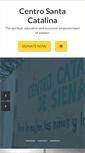 Mobile Screenshot of centrosantacatalina.org